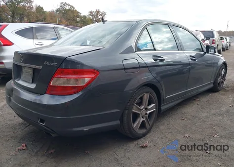 2011 Mercedes-Benz C 300 Sport 4Matic from USA, damaged, VIN WDDGF8BB1BR177333